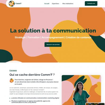 Création site internet -  Services à la personne - Maintien à domicile - Montélimar